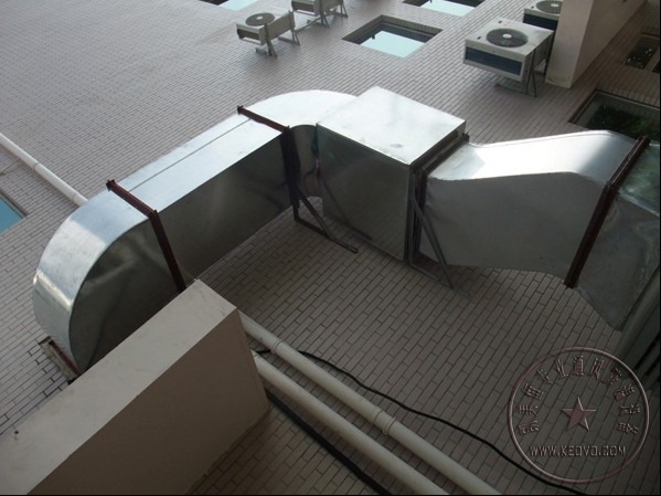 上海博域文化通风降温工程展示